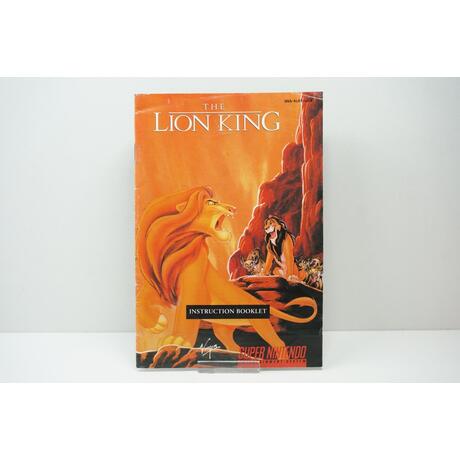 The Lion King USA Manual
