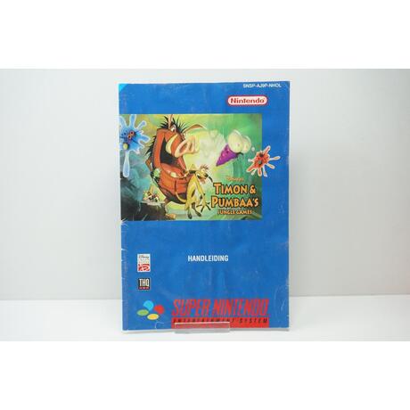 Disney's Timon & Pumbaa's Jungle Games NHOL Manual