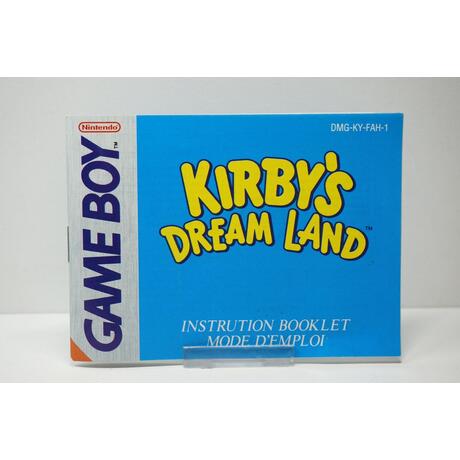 Kirby's Dream Land FAH-1 Manual
