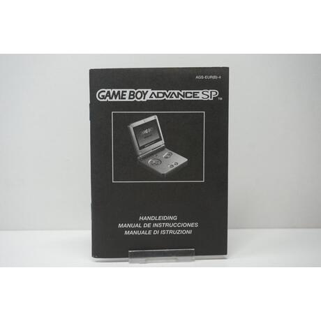 Game Boy Advance SP Manual
