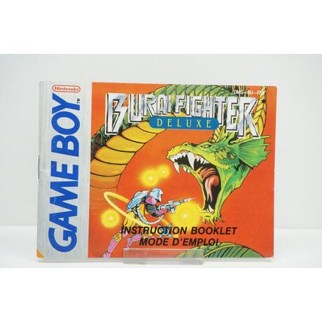 Gameboy Burai Fighter Deluxe Manuals