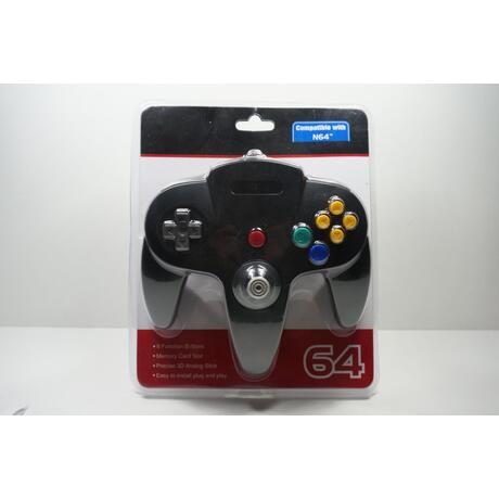 Nintendo 64 Controller Black 3rd Party