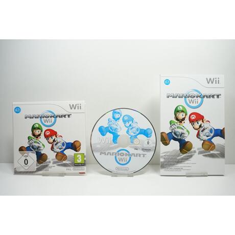 Mario Kart Wii Carton Box and Manual