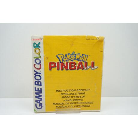 Pokemon Pinball Manual NEU-4