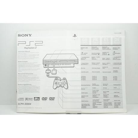 Playstation 2 Manual EUR SPCH-30004