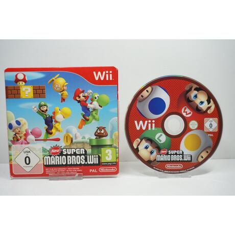 New Super Mario Bros. Wii Carton Box