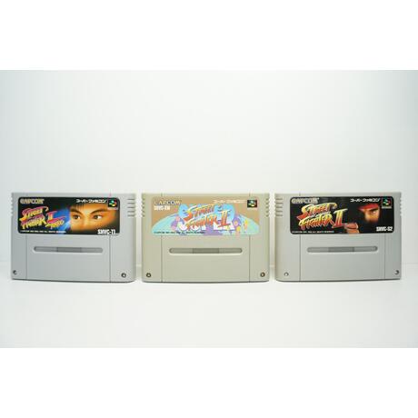 Street Fighter II - Set of 3 Games JPN