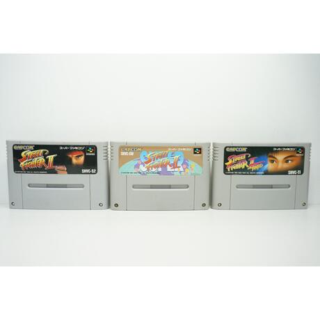 Street Fighter II - Set of 3 Games JPN