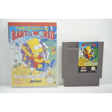 The Simpsons: Bart vs. the World NOE Plastic Box