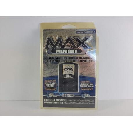 Max Memory for PlayStation 2 16MB