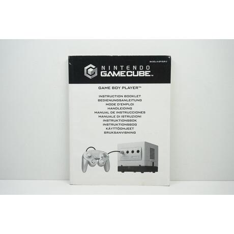 Nintendo Gamecube Game Boy Player Manual EUR