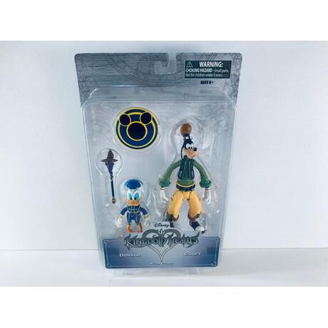 Kingdom Hearts Donald and Goofy Action Figures New