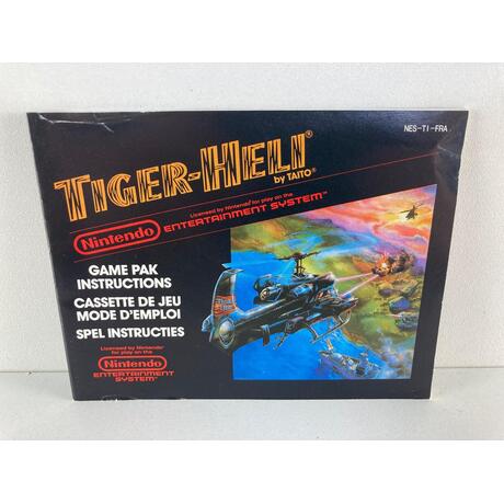 Nes Manual Tiger Heli FRA