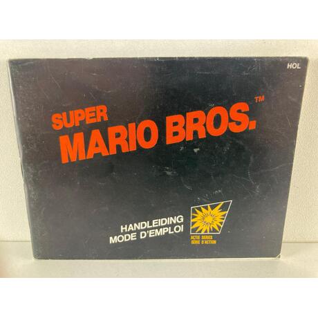 Nintendo Manual Super Mario Bros HOL