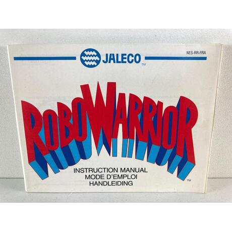Nintendo Manual Robo Warrior FRA