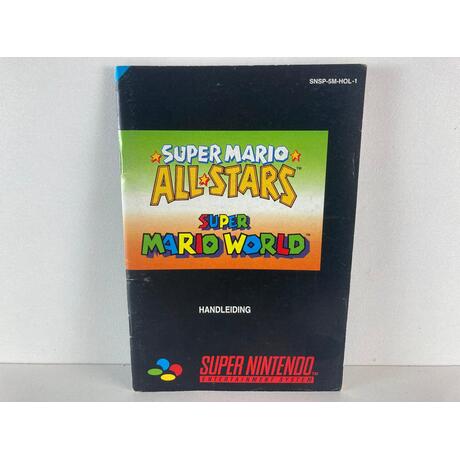 Super Mario all Stars Super Mario world Manual HOL