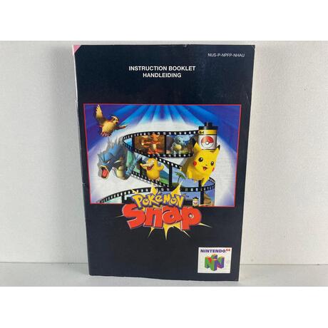 Pokemon Snap Manual